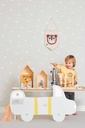 Vintage Collection Dreamy Clouds Soft Gray (Por Rollo)