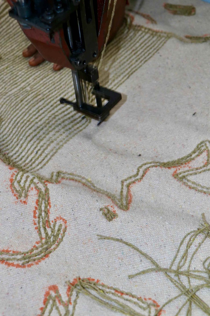 Alfombra Rugcycled World Map