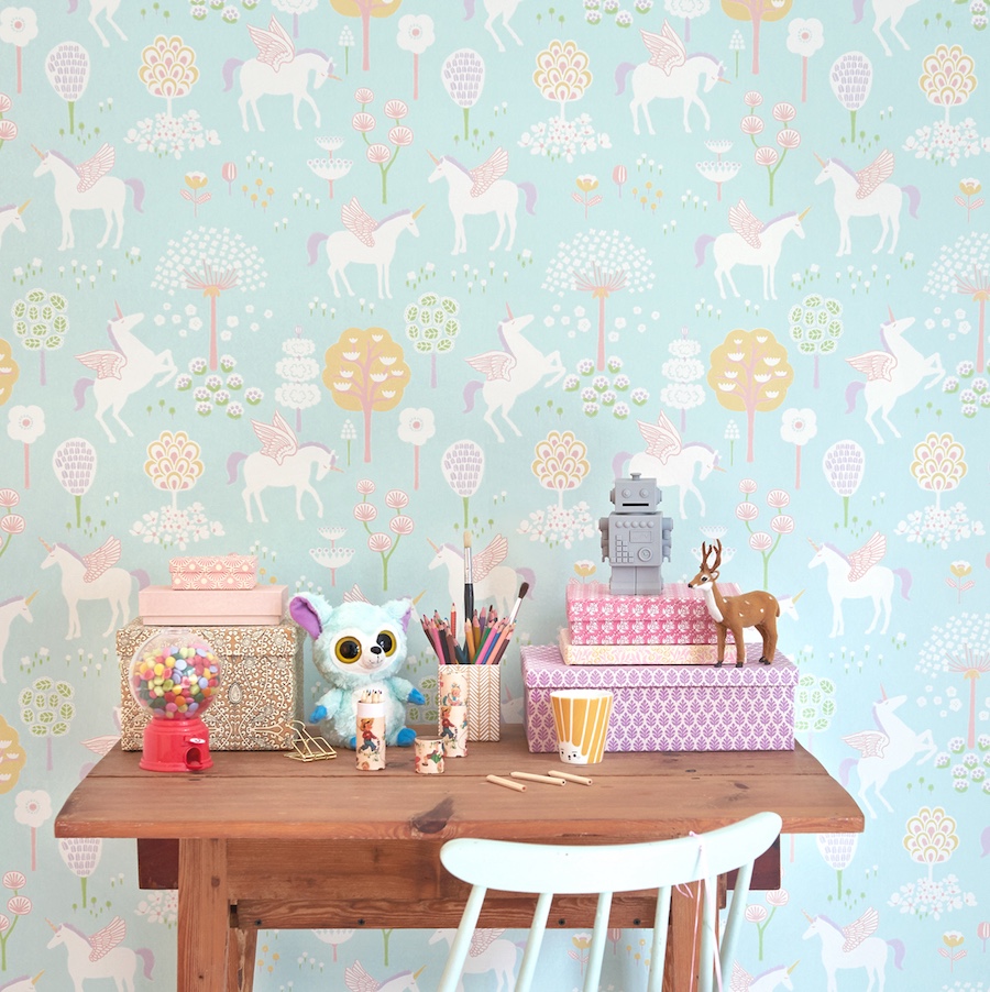 Majvillan True Unicorns - Turquesa (Por Rollo)