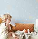 Majvillan Confetti - Soft Blue (Por Rollo)