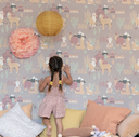 Poetry Collection Llama Village - Light Sunny Pink