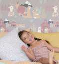 Poetry Collection Llama Village - Light Sunny Pink