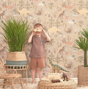 Majvillan Dinosaur Vibes - Sandy Beige  (Por Rollo)