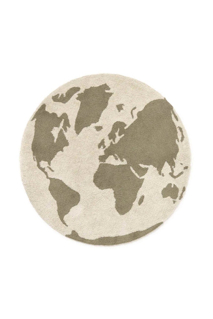 Alfombra Rugcycled World Map