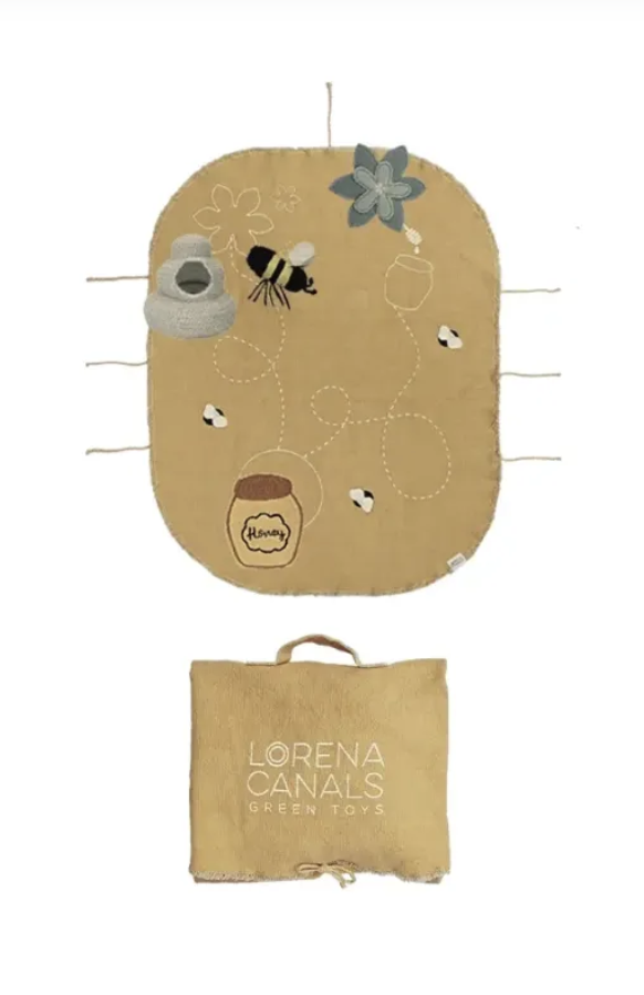 [P-1229] Lorena Canals Green Toy Set From Nectar to Honey