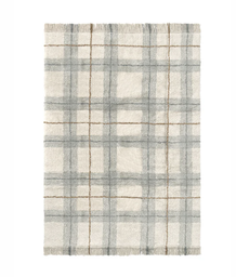 Alfombra Lavable Tartan Blue Sage